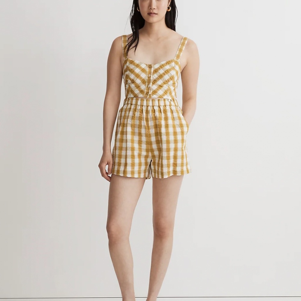 Madewell Modular Sleeveless Romper